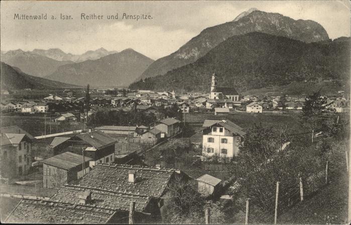 Mittenwald Bayern Reither Arnspitze