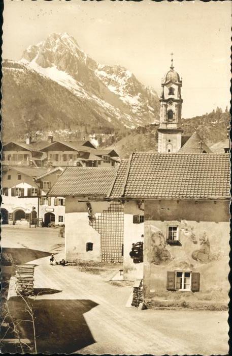 Mittenwald Bayern Wetterstein