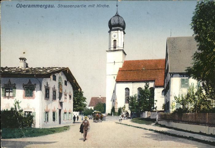 OBERAMMERGAU Bayern Kirche