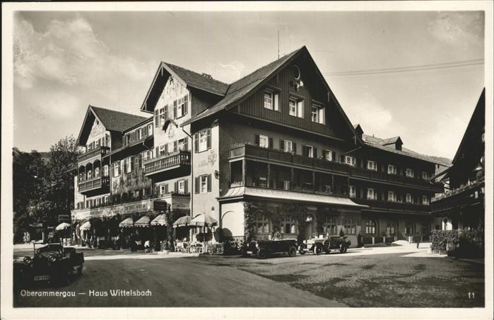OBERAMMERGAU Bayern Haus Wittelbach