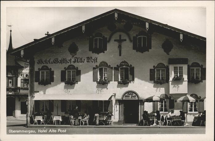 OBERAMMERGAU Bayern Hotel Alte Post