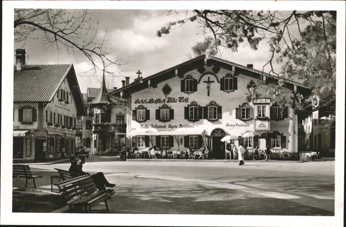 OBERAMMERGAU Bayern Hotel Alte Post