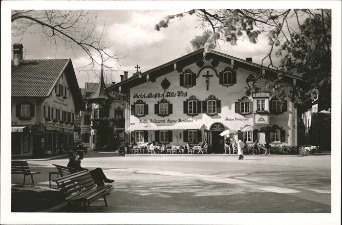 OBERAMMERGAU Bayern Hotel Alte Post