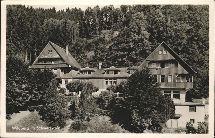Wildberg Schwarzwald Haus Saron