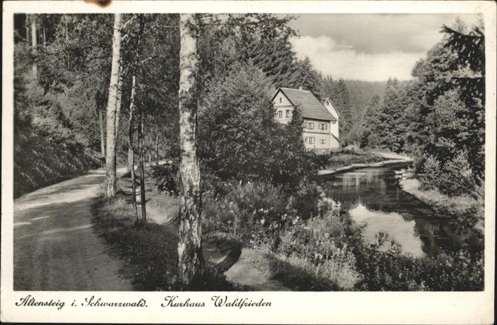 Altensteig Wuerttemberg Kurhaus Waldfrieden