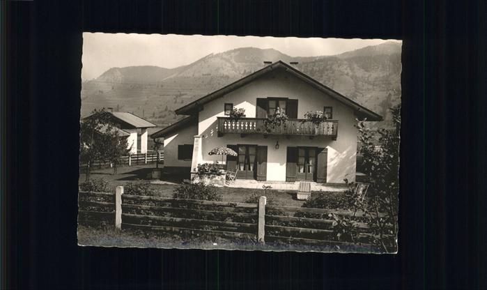OBERAMMERGAU Bayern Haus Bergblick