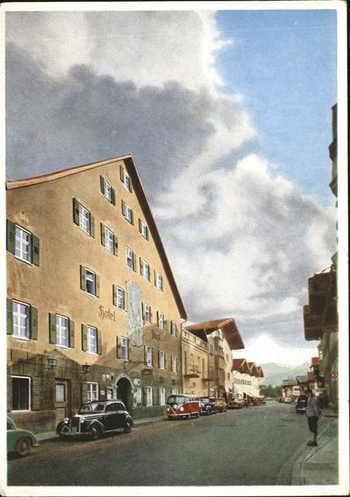 Mittenwald Bayern Hotel Post