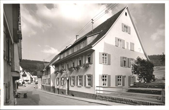 Wildberg Schwarzwald Gasthof Pension Bären