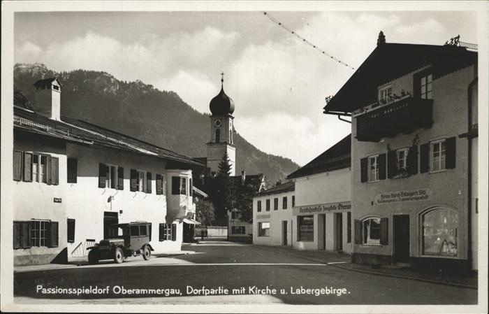 OBERAMMERGAU Bayern Kirche