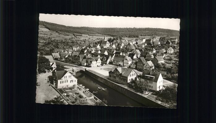 Wildberg Schwarzwald Brücke Gasthof Pension Sonne