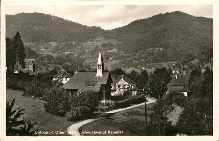 Ottenhoefen Schwarzwald Ev. Kapelle