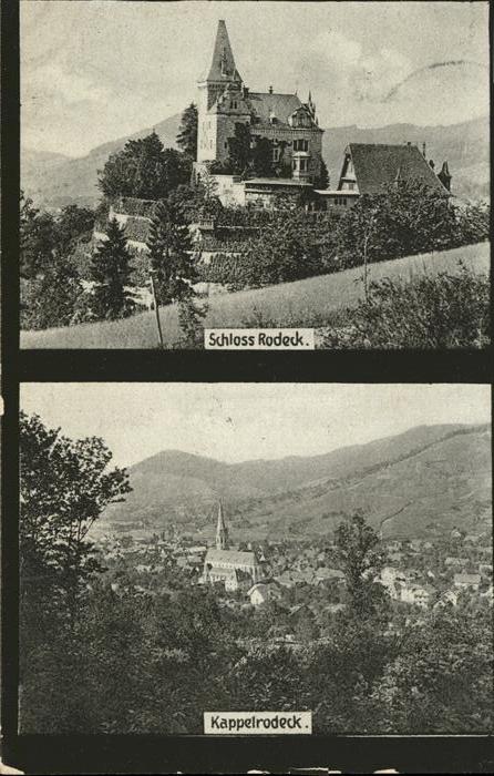 Kappelrodeck Schloss Rodeck