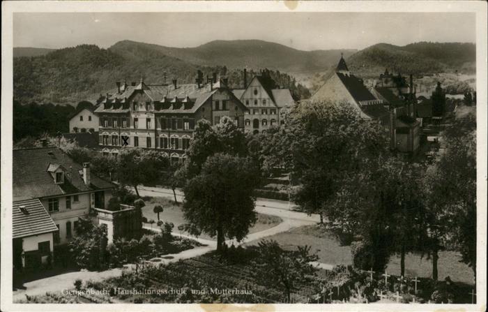 Gengenbach Haushaltungsschule
Mutterhaus