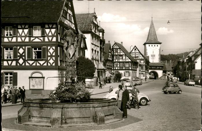 Gengenbach Marktplatz