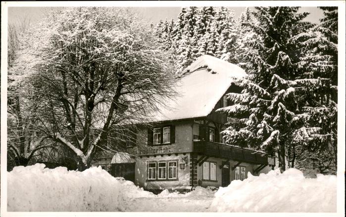 Bad Rippoldsau Schwarzwald Pension Holzwälderhöhe