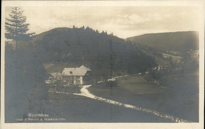Bad Rippoldsau Schwarzwald Pension Holzwälderhöhe