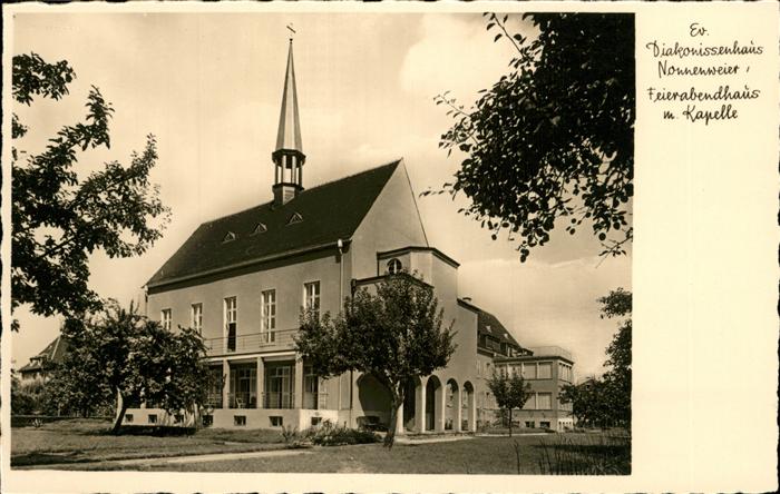 Nonnenweier Ev. Diakonissenhaus
Kapelle
Feieraben