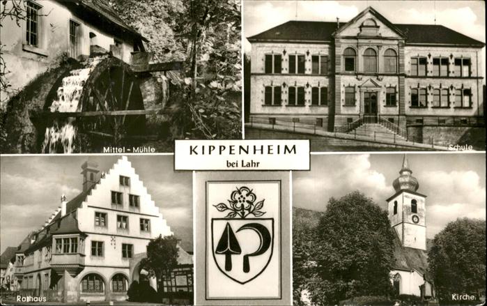 Kippenheim Kirche
Mittel-Mühle
Rathaus