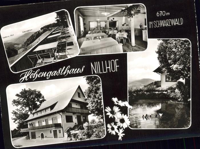 Haslach Kinzigtal Höhengasthof Nillhof