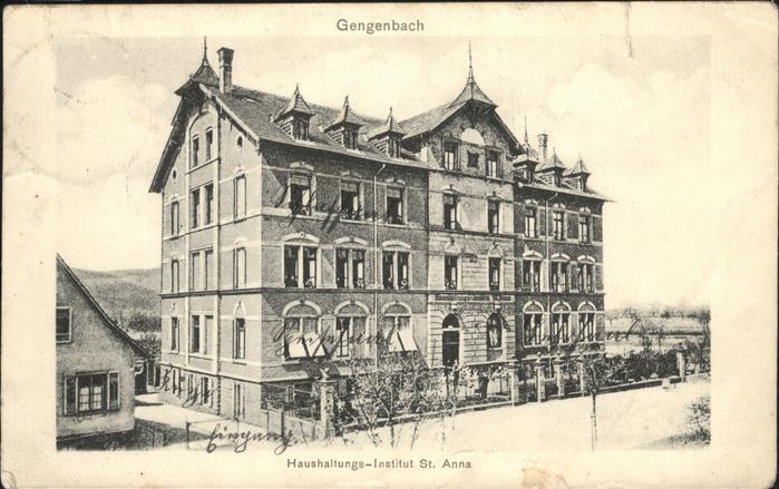 Gengenbach haushaltungs-Institut St. Anna
