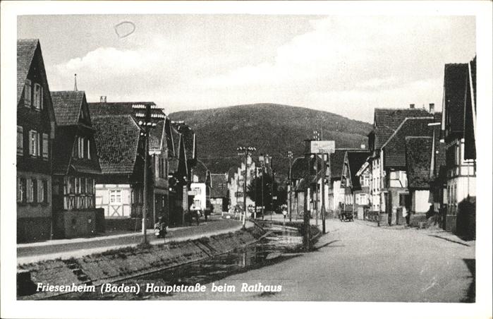 Friesenheim Baden Hauptstraße
Rathaus