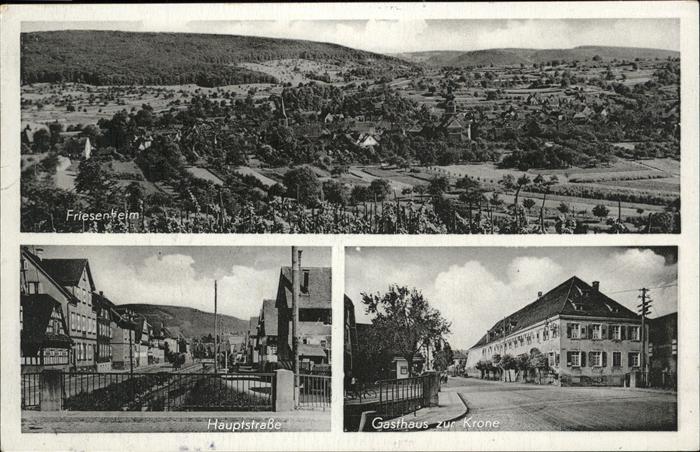 Friesenheim Baden Gasthaus Krone
Hauptstraße