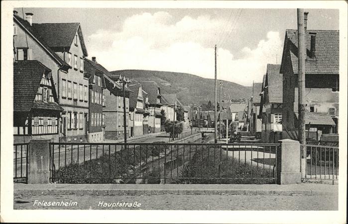 Friesenheim Baden Hauptstraße