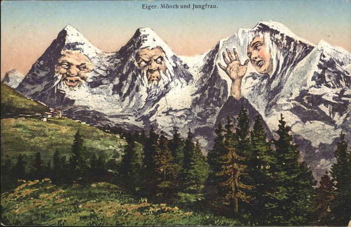 Eiger Grindelwald Moench Jungfrau