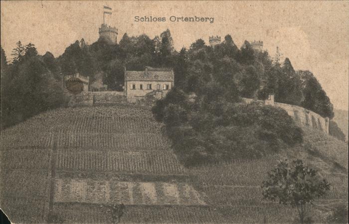 Ortenberg Baden Schloss Ortenberg
