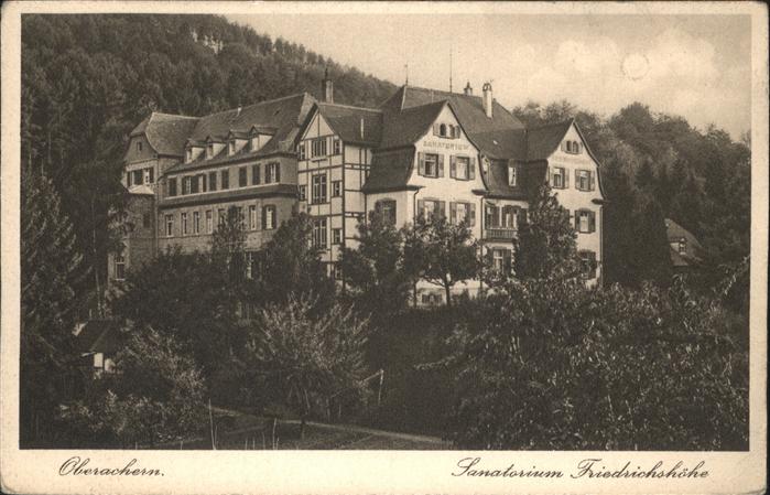 Oberachern Sanatorium Friedrichshöhe