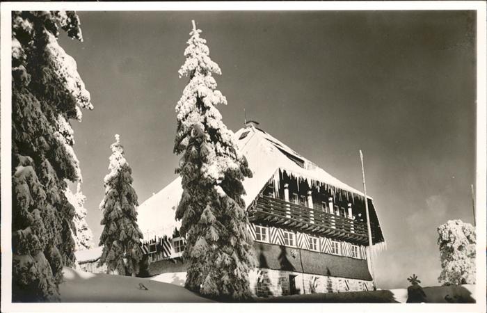 Seebach Ortenaukreis Darmstädter Hütte Winter