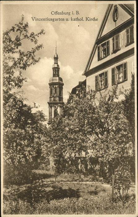 Offenburg Vinzentiusgarten kathol. Kirche