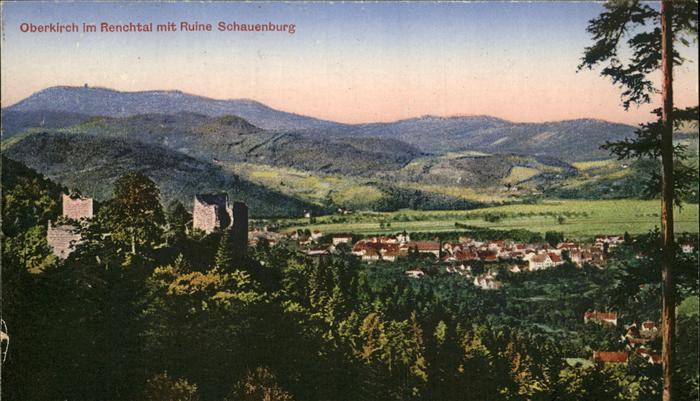 Oberkirch Baden Ruine Schauenburg