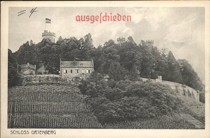 Ortenberg Baden Schloss Ortenberg