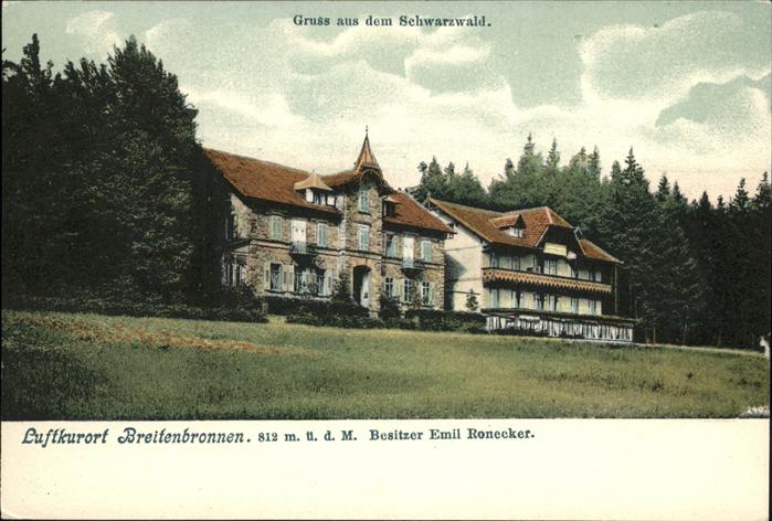 Breitenbrunnen Schwarzwald