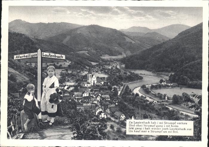 Lautenbach Renchtal Kinder Tracht