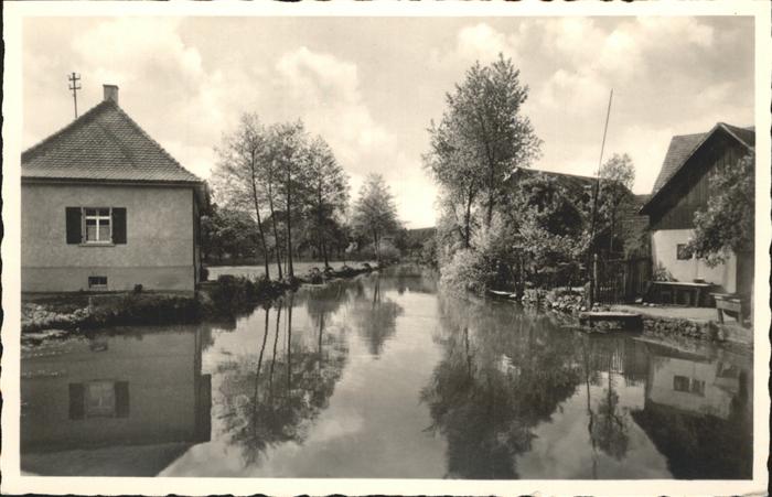 Rheinbischofsheim schöne Hanauerland Bach
