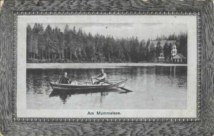 Mummelsee Ruderboot