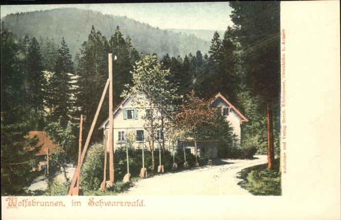 Wolfsbrunnen Seebach Schwarzwald