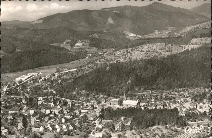 Oppenau Flugaufnahme