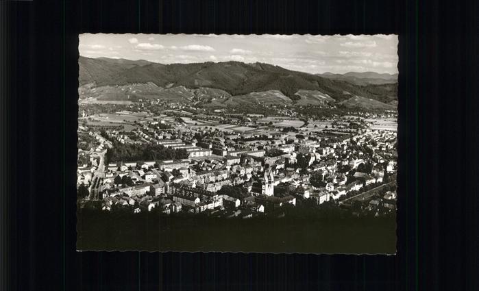 Offenburg Flugaufnahme [handschriftlich]