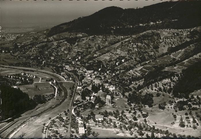 Lautenbach Renchtal Flugaufnahme [handschriftlich]