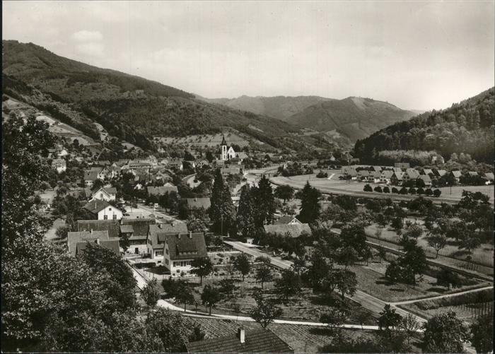 Lautenbach Renchtal Flugaufnahme