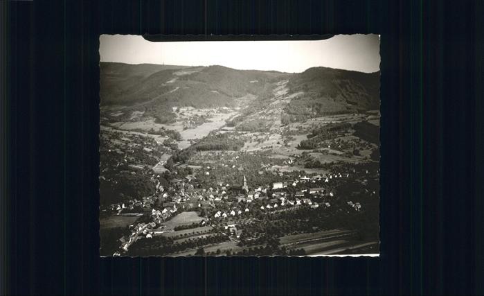 Lauf Baden [handschriftlich] Flugaufnahme