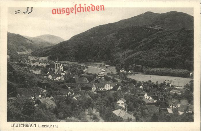 Lautenbach Renchtal Teilansicht