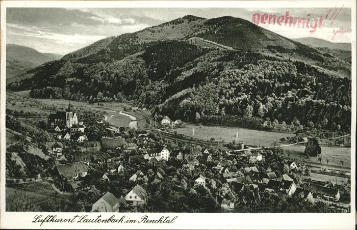 Lautenbach Renchtal Teilansicht