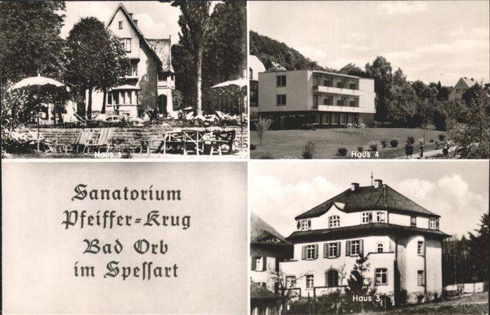 Bad Orb Sanatorium Pfeiffer-Krug