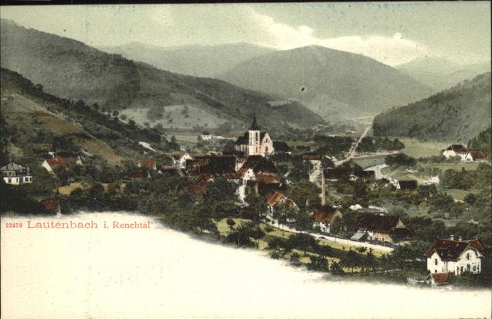 Lautenbach Renchtal Teilansicht
