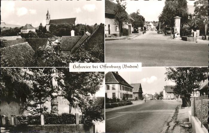 Hofweier Ortenaukreis Ortsansichten