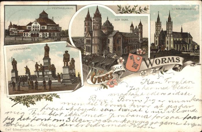 Worms Festspielhaus Dom Liebfrauenkirche